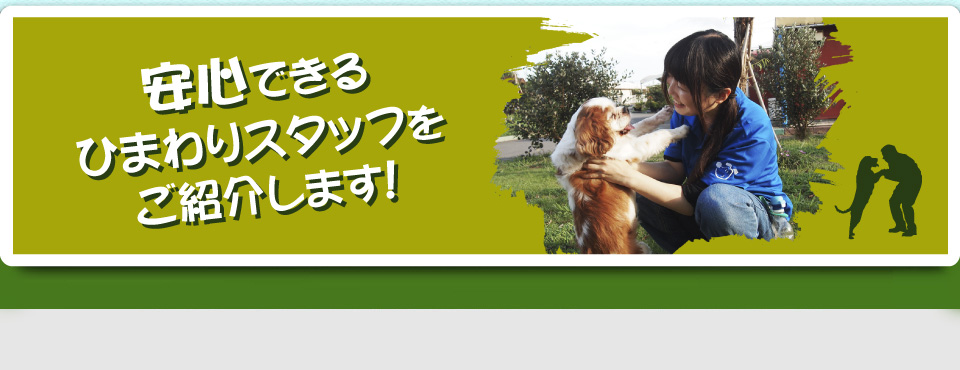 老犬・老猫ホームのスタッフ紹介